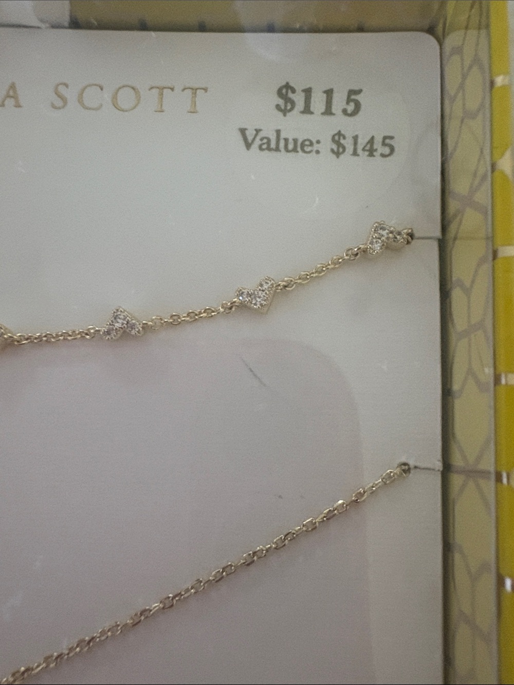 Kendra Scott Gold Layered Heart Necklace Set - Picture 6 of 8